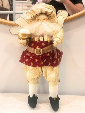 Mark Roberts Baking Chef Santa Fairy Elf 16" READ Tag is Missing